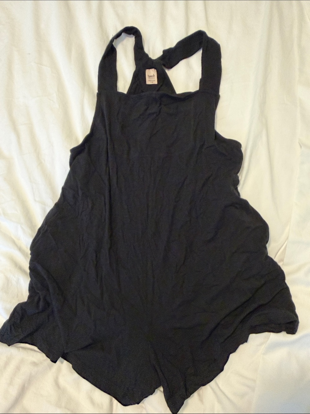 Smash + Tess Black Relaxed Racerback Jumpsuit